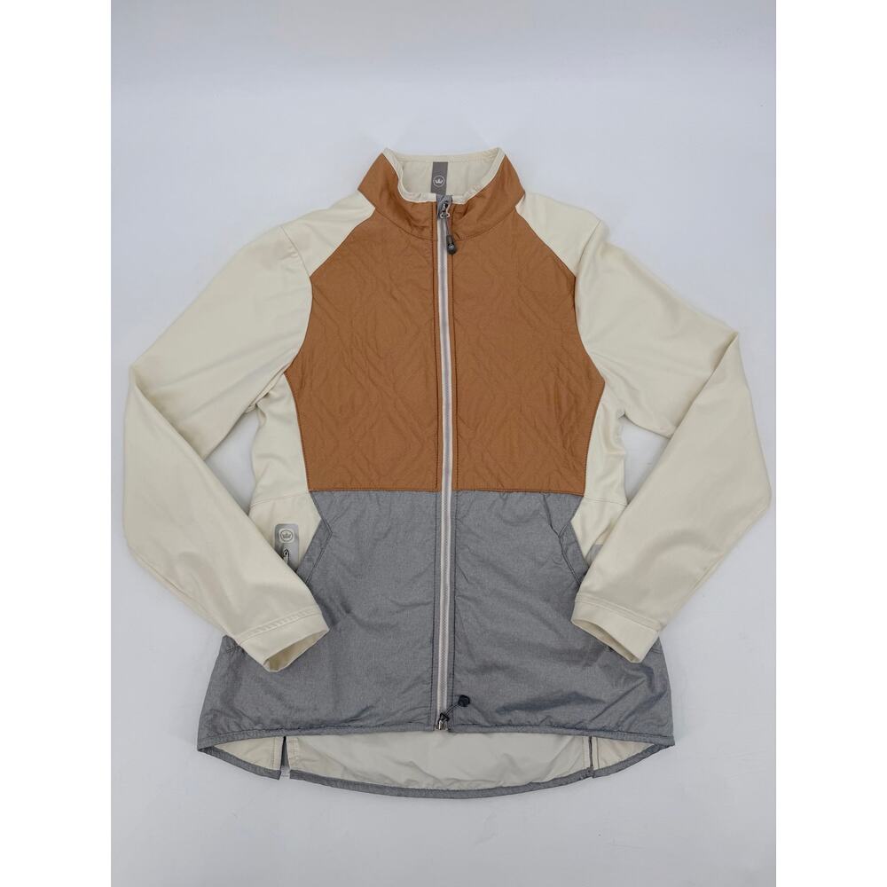 Peter Millar Hybrid Golf Jacket Allendale CC Quilted Small Water/Wind Resistant - Picture 11 of 13